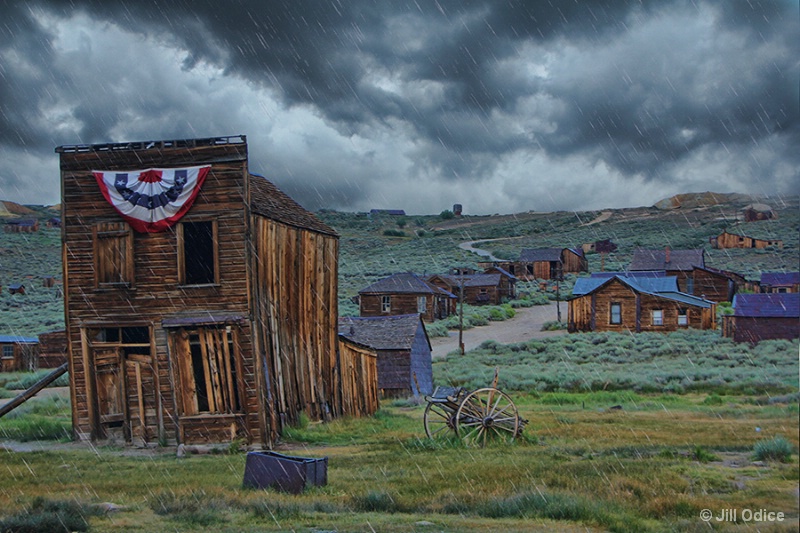 Rainy Day at Bodie