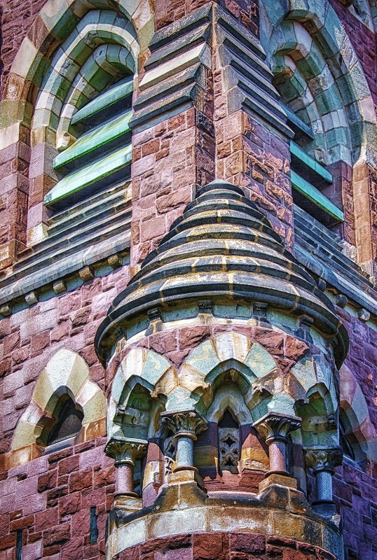 "Gingerbread" church