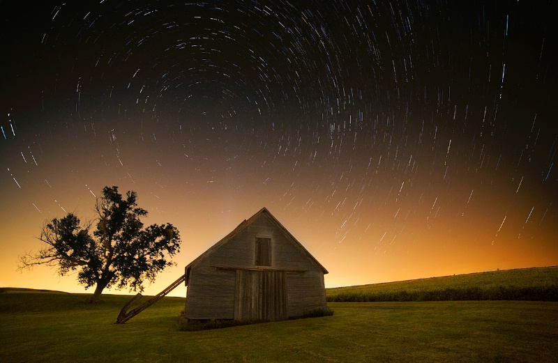 A Barn and a Tree