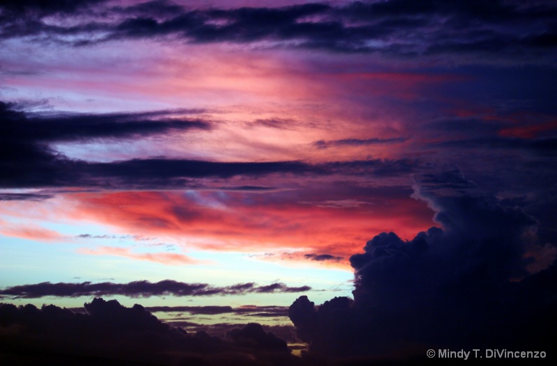 Sunset Rainclouds