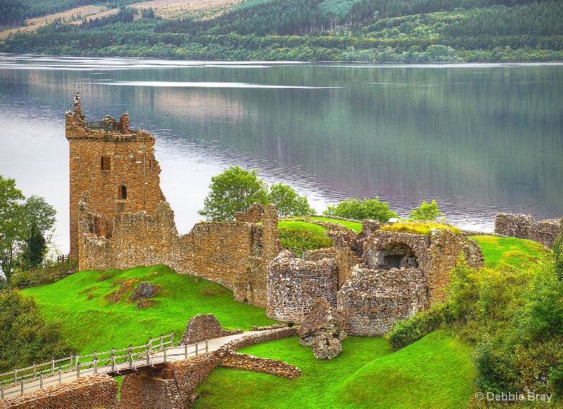 Urquhart Castle, Loch Ness, Sc.