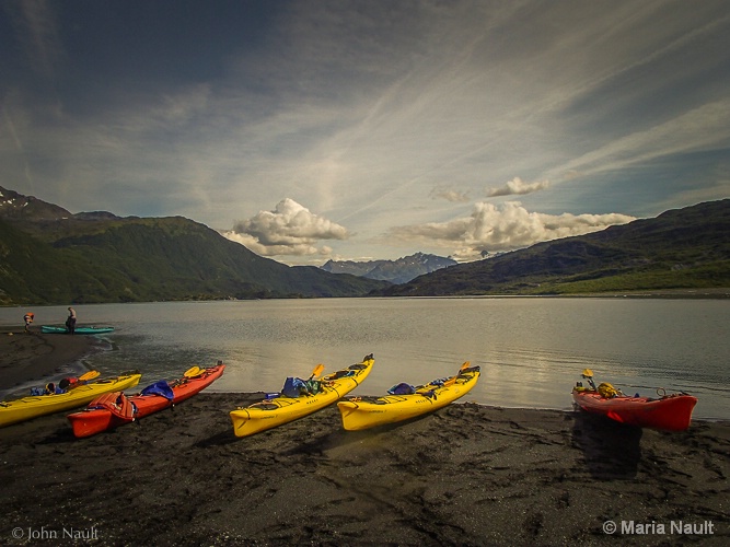Kayaking in Alaska 