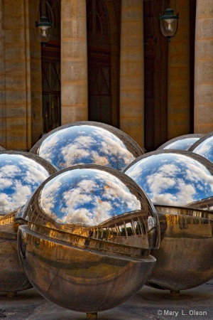 Reflections - Paris Sky