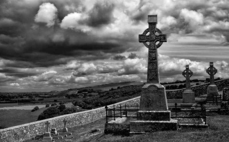 Celtic Crosses, Rock of Cashel, Ireland
