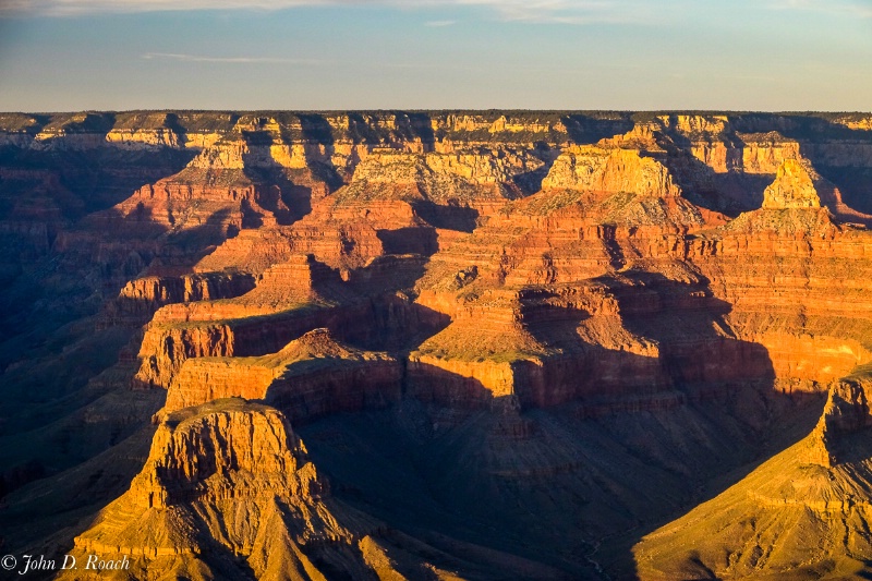 Grand Canyon Sunset #3 - ID: 15005521 © John D. Roach