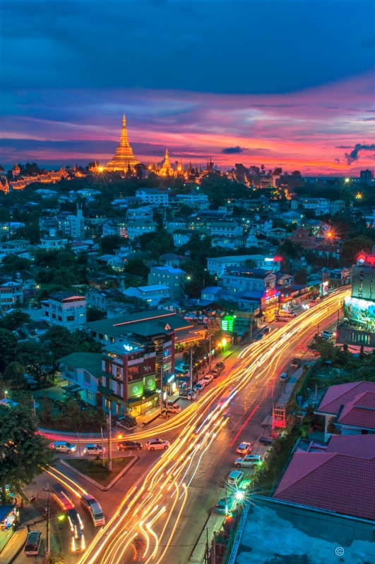 The Colorful Yangon