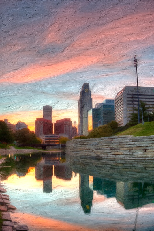 Omaha at Twilight