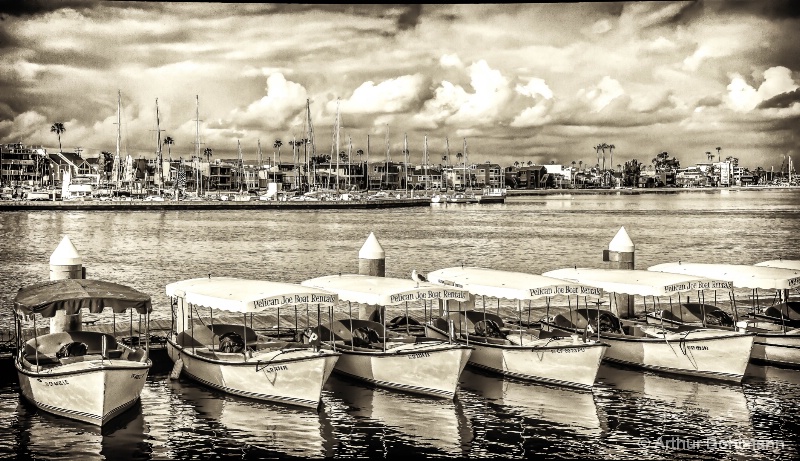 Boats And Clouds