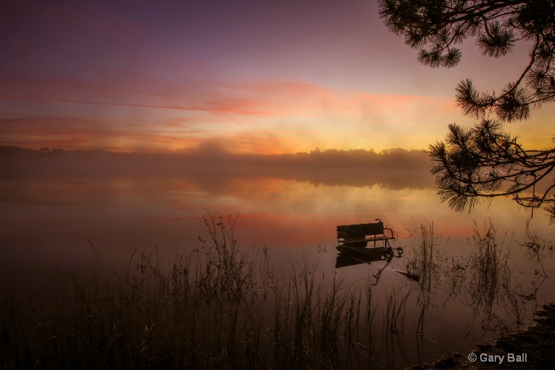 Sunrise on Prinel Lake, WI