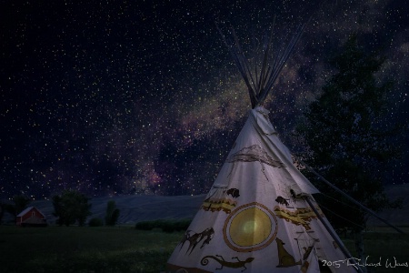 Camping Under the Milky Way