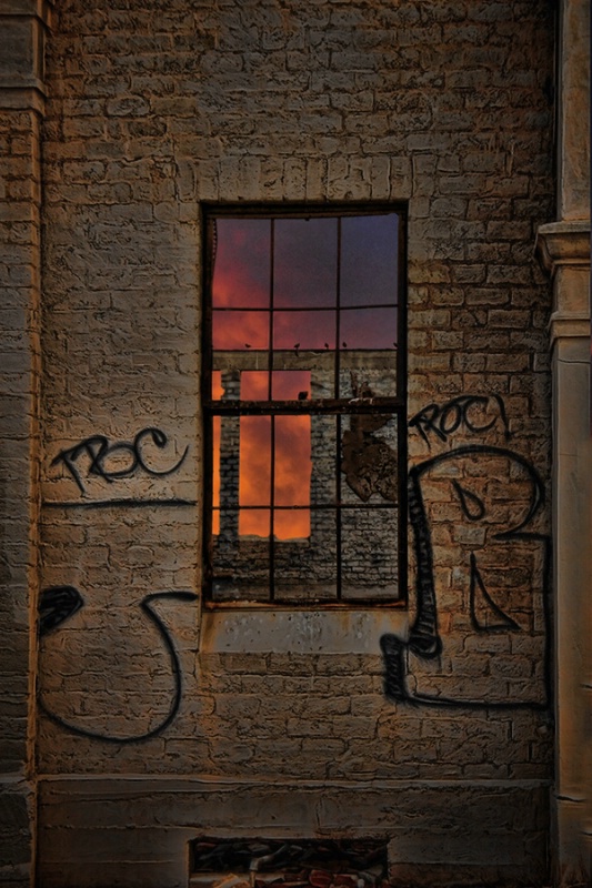 Sunset at the Old Schoolhouse (forum)