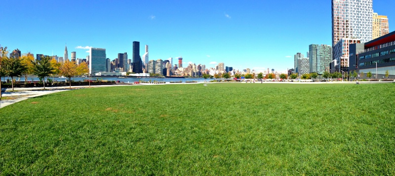 NYC view in panaroma