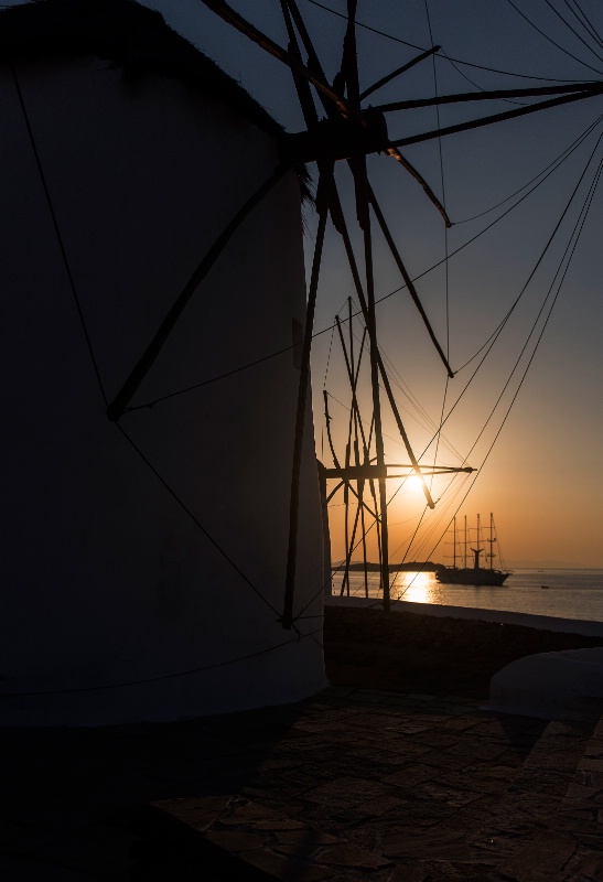 Sunset On Mykonos