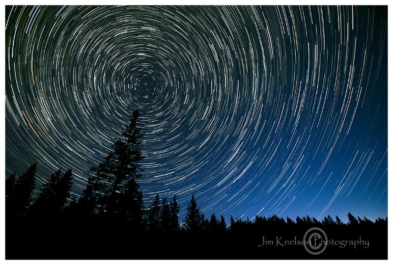 Startrail, Cypress Hills Alberta - ID: 15016859 © Jim D. Knelson