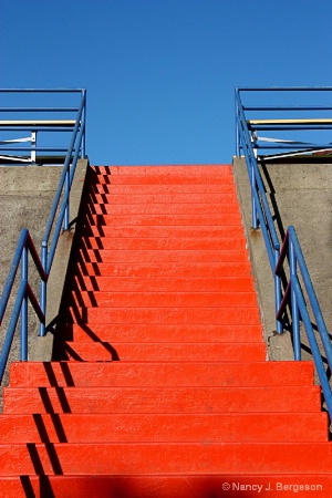 The Orange Staircase