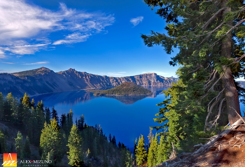 Blue Day at Crater Lake