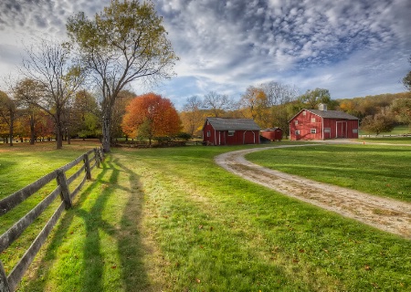 Sunset on the Farm