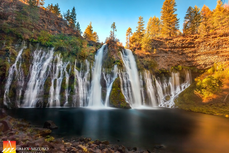 Autumn Morning at Burney Falls