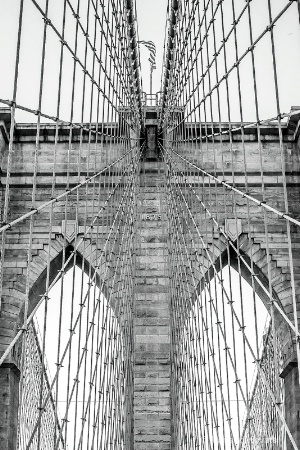 Brooklyn Bridge in details
