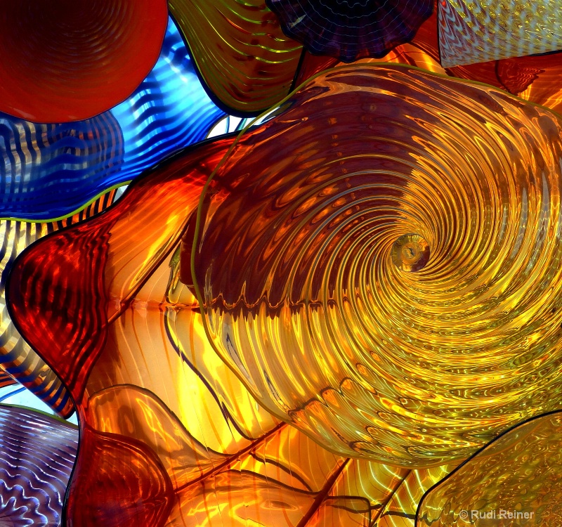 Colorful glasswork 