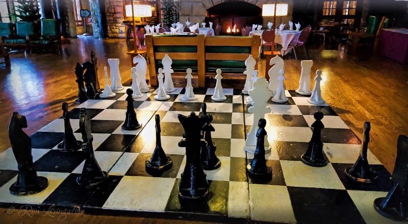 Chess at the Lodge