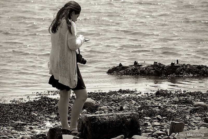 Taylor - Photo shoot at the shore...
