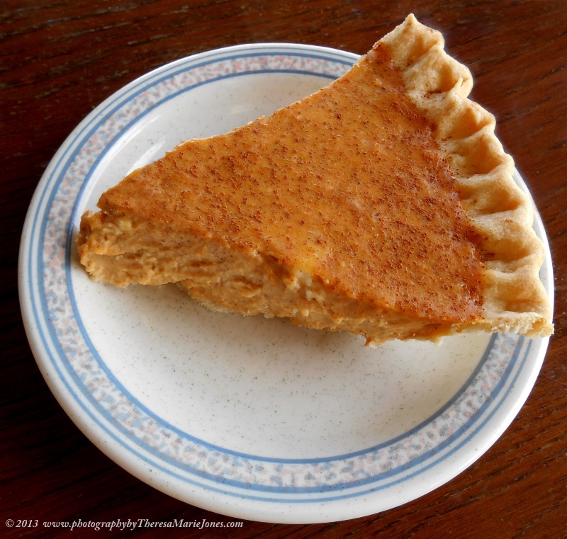 Slice of Pumpkin Pie - ID: 15036903 © Theresa Marie Jones