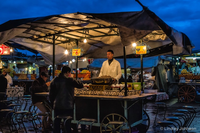 Marrakech Food Stall