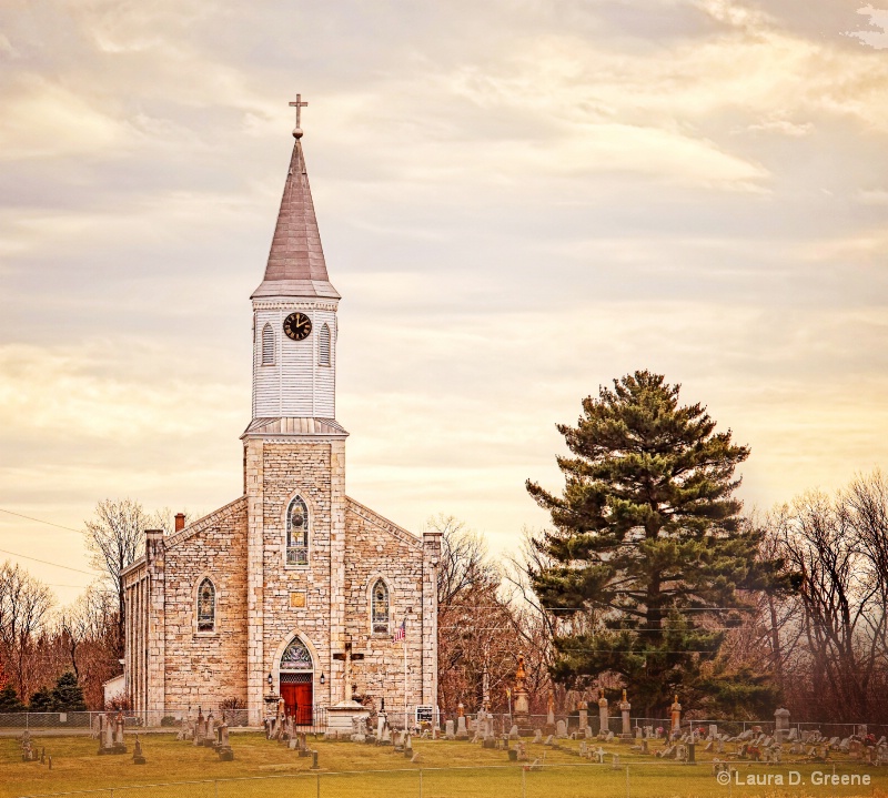 St. Johns Church in Greensburg, Indiana