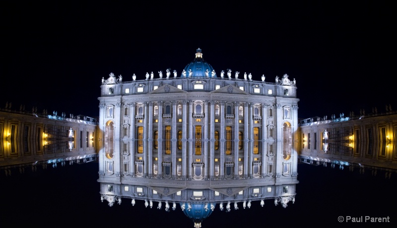Vatican City Mirror - ID: 15050314 © paul parent