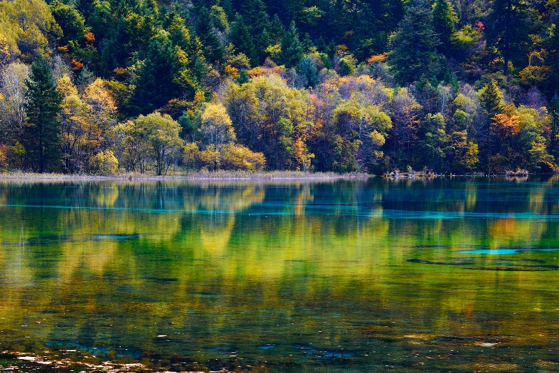 Five colors Lake