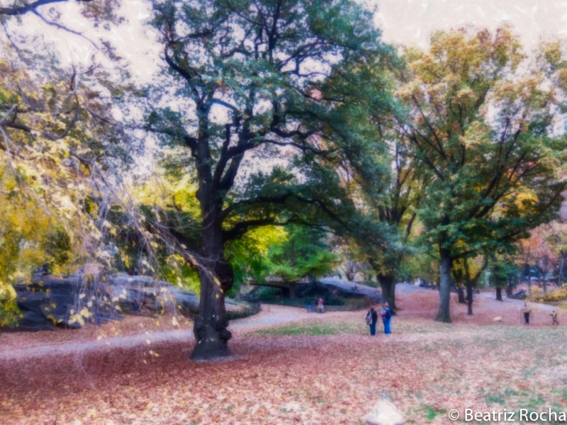 Central Park in Watercolor