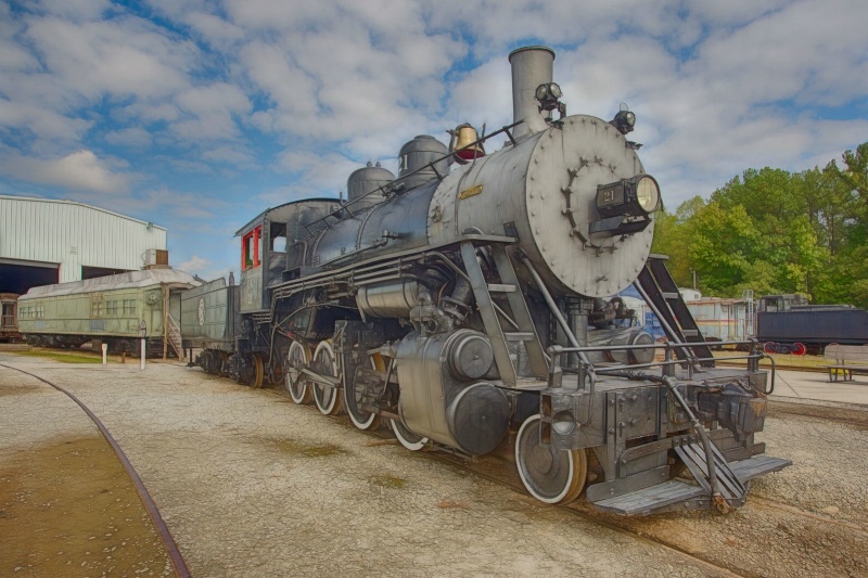 Locomotive; Southeast Railway Museum, Ga - ID: 15054703 © Richard S. Young