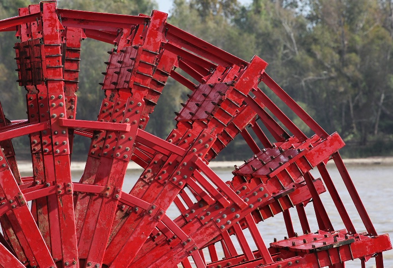 Big Red Paddlewheel
