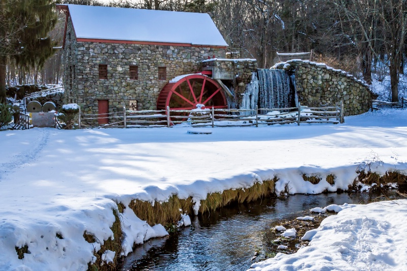 Winter at the Mill  7783