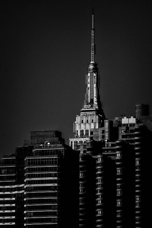 Empire State and Buildings