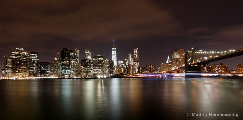 Manhattan at night...