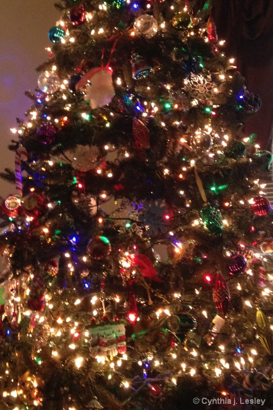The Christmas tree 