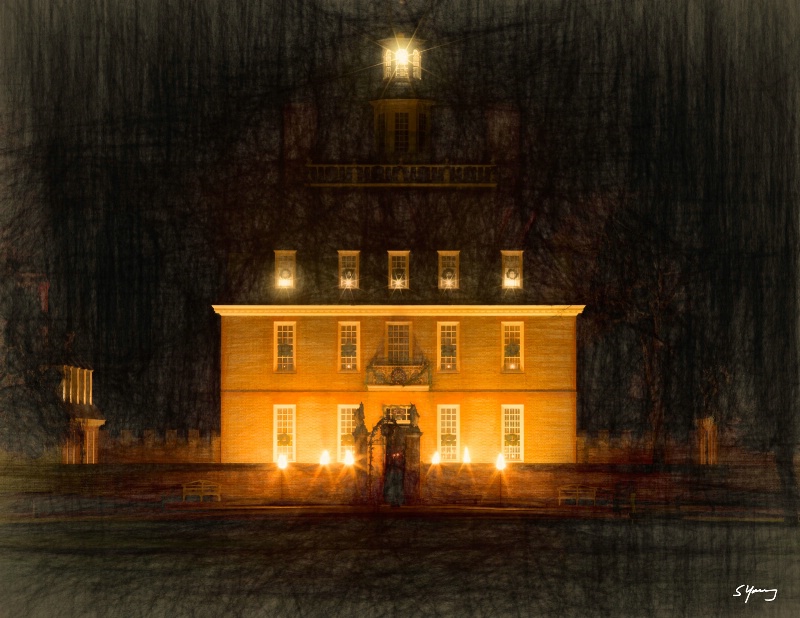 Governor's Palace; Colonial Williamsburg, Va - ID: 15061440 © Richard S. Young