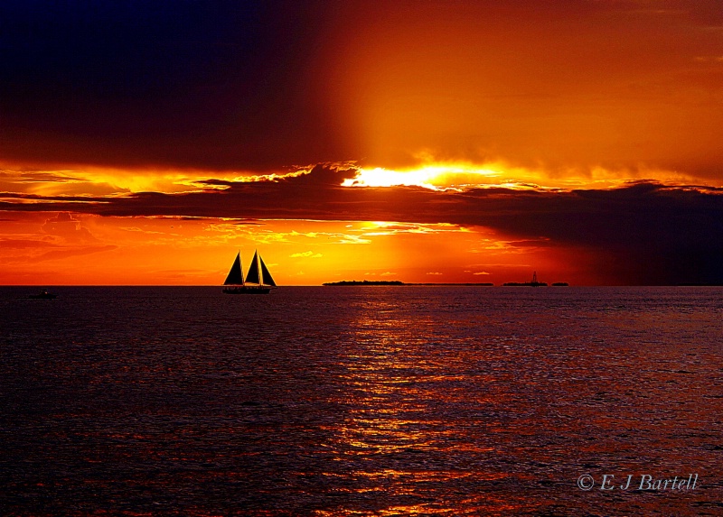 Sailing into the Sunset 