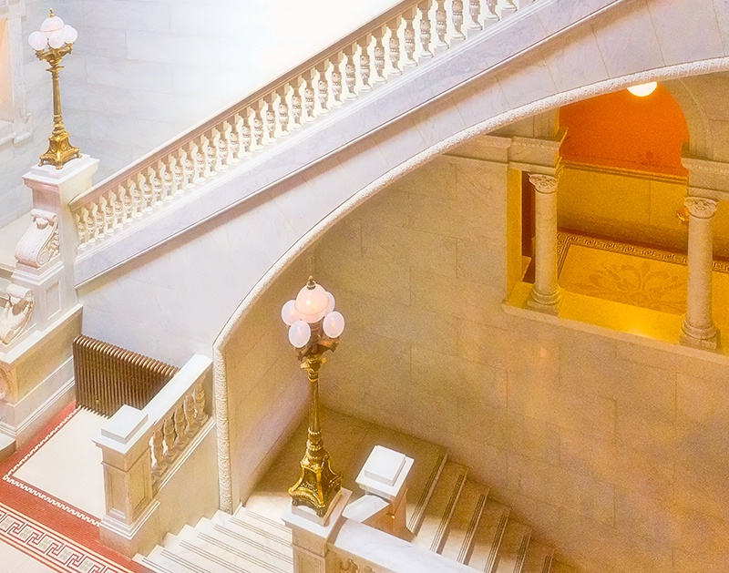 Grand Staircase. Ohio Statehouse