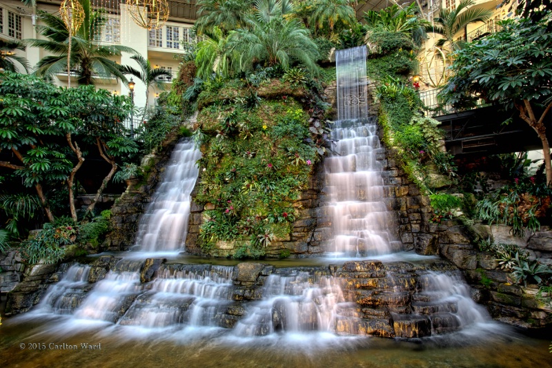 Opryland hotel double-falls