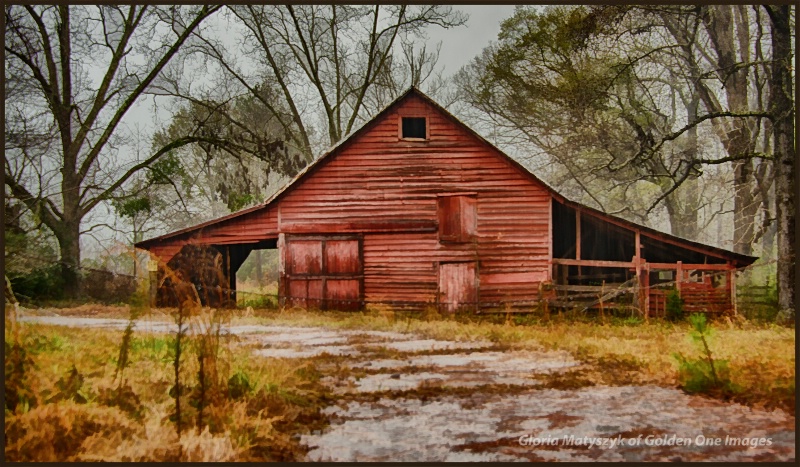 Wet barn in Georgia - ID: 15067272 © Gloria Matyszyk