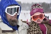 Sledding with Dad