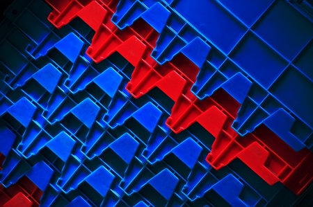 Red and Blue Interlock