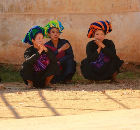 Faces from Myanmar