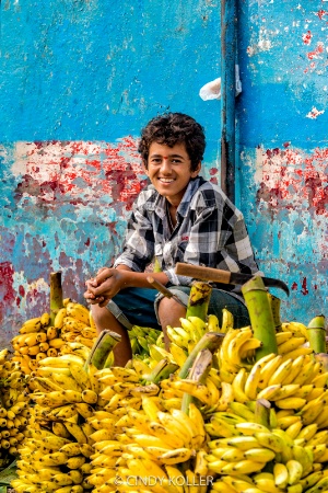 Banana Salesman in India