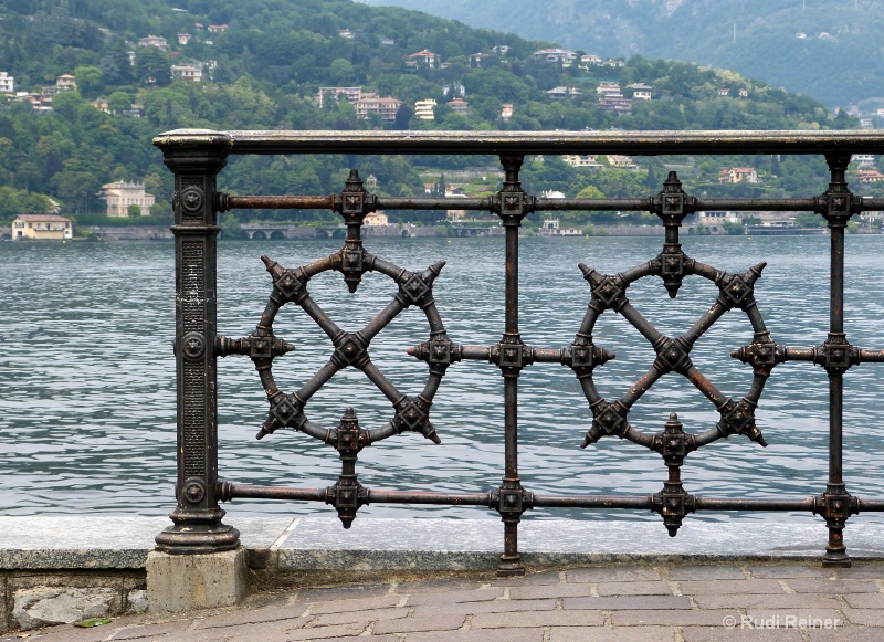 Lake Como railing design, Italy