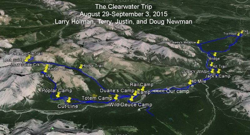 The trail into camp - ID: 15075613 © Doug Newman