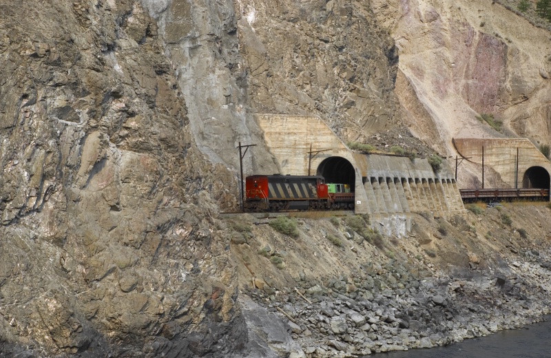Canadian National Freight Through Tunnel 